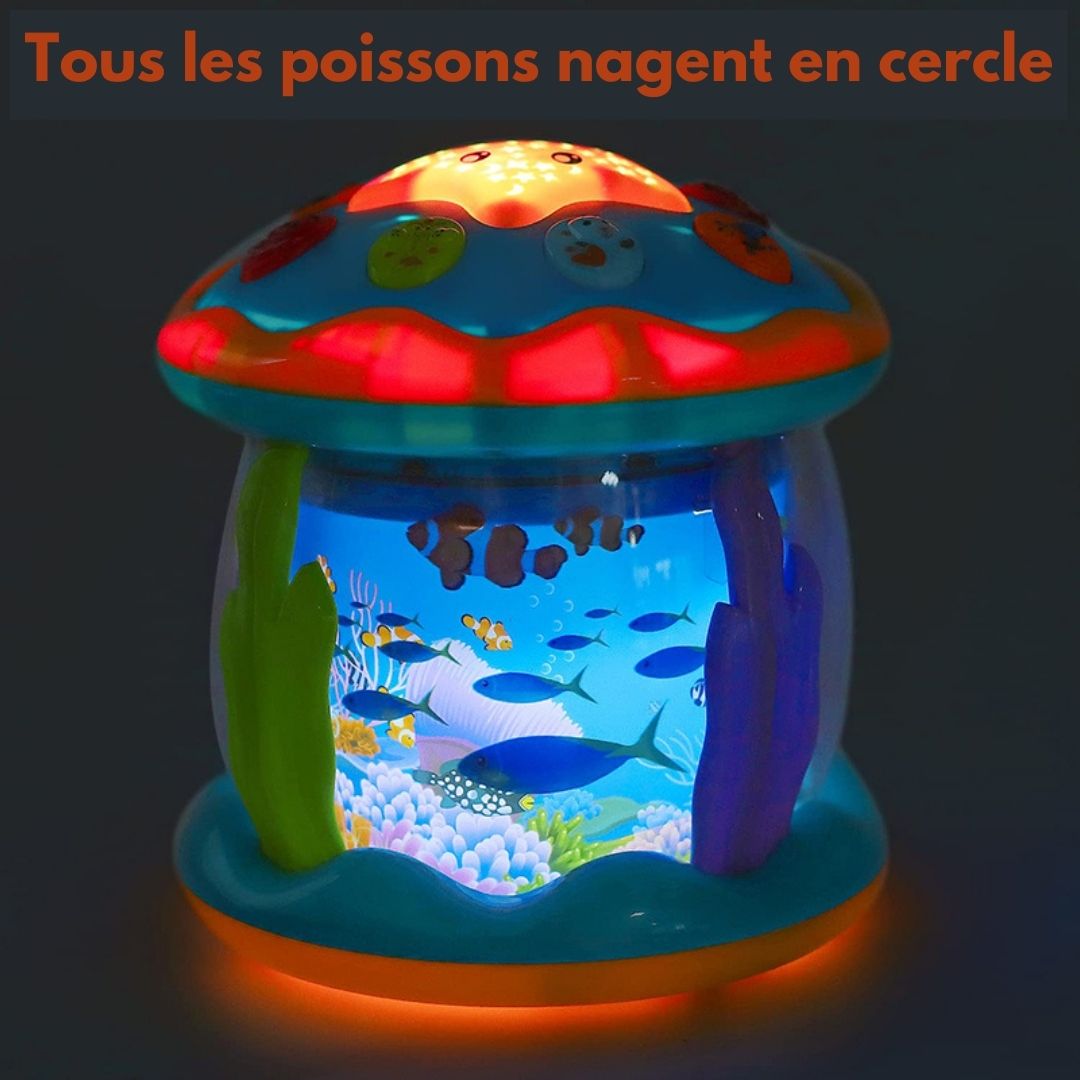 Aquarium Light Toy – Musical Night Projector for Kids